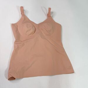 Knix shapewear top Womens Small Tan Solid Adjustable Strap Seamless Share Wear